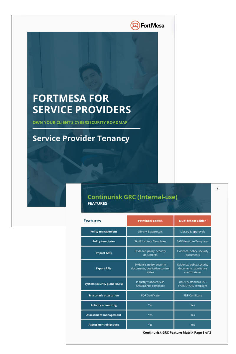 Service Provider Tenant Preview