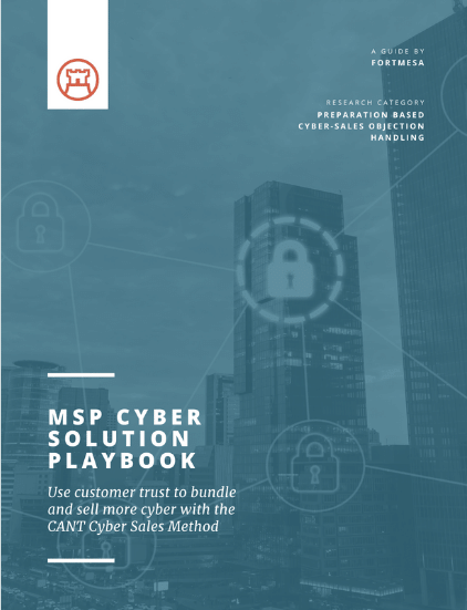 MSP Cyber Solution Playbook - preview cover